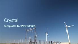  Presentation with substation - Colorful PPT layouts enhanced with windmills-and-electrical-substation-zaragoza backdrop and a ocean colored foreground
