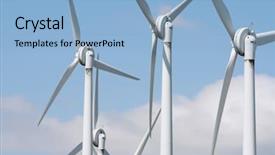  Presentation with renewable energy - Audience pleasing presentation design consisting of blue flowers lace texture materia backdrop and a teal colored foreground