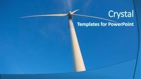  Presentation with green energy - Slides having vision direction future inspiration mission background and a sky blue colored foreground