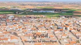  Presentation with cereal - PPT theme having  background and a  colored foreground