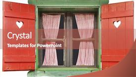  Presentation with colorful - Amazing PPT layouts having window isolated with clipping path backdrop and a coral colored foreground