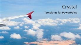  Presentation with japanese new year above view - Presentation design consisting of window skies above and below background and a  colored foreground