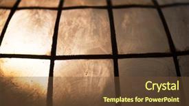  Presentation with light shade - Presentation design having windowpane oyster placuna placenta background and a tawny brown colored foreground