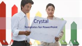  Presentation with energy efficiency - Cool new theme with windows 7 - estate agent and buyer looking backdrop and a lemonade colored foreground