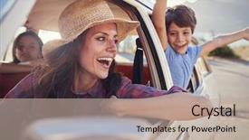  Presentation with mother and nurse during labor - Audience pleasing slides consisting of windows 7 - mother and children relaxing backdrop and a mint green colored foreground