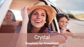  Presentation with mother and nurse during labor - PPT layouts featuring windows 7 - mother and children relaxing background and a coral colored foreground