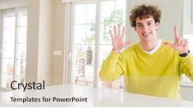  Presentation with math angle - Amazing presentation theme having windows 7 - wide angle shot of young backdrop and a lemonade colored foreground