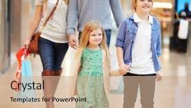  Presentation with children parents - PPT layouts having windows 8 - children on trip to shopping background and a  colored foreground