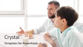  Presentation with catholic father son hoyly spirit - Cool new slide set with windows 8 - photo of father and son backdrop and a  colored foreground