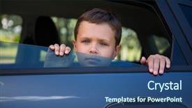  Presentation with ambulance open - Colorful presentation enhanced with windows 8 - portrait of teenage boy looking backdrop and a  colored foreground