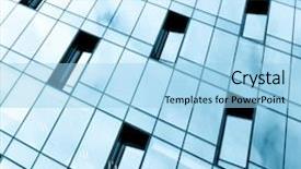  Presentation with windows - Audience pleasing slide set consisting of windows in futuristic modern style backdrop and a light blue colored foreground