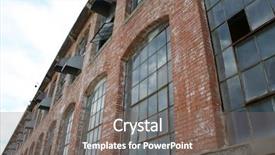  Presentation with cotton - Beautiful presentation design featuring windows of an old cotton backdrop and a gray colored foreground