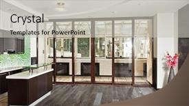 Presentation with pvc - Beautiful slides featuring windows pvc - modern drawing room studio backdrop and a light gray colored foreground