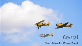  Presentation with vintage aviation - Presentation enhanced with windsor-canada-sept-10-2016 background and a light blue colored foreground