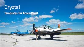  Presentation with vintage aviation - 