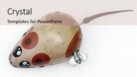  Presentation with maze mouse - Slide set consisting of rating kids - small tin mouse background and a coral colored foreground