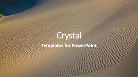  Presentation with ripples - Slide deck with windy and hot morning in the desert small ripples on the sand dunes picturesque part of death valley usa mesquite flat sand dunes background and a coral colored foreground