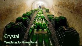  Presentation with wine industry - Presentation enhanced with wine archive czech republic background and a  colored foreground