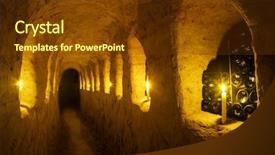  Presentation with archive - Slide set enhanced with wine archive in wine cellar czech republic background and a tawny brown colored foreground