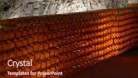  Presentation with archive - Presentation theme with wine archive wine cellar czech republic background and a tawny brown colored foreground