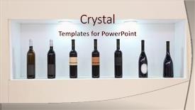  Presentation with vodka - Presentation design with teeth mold and basic dental background and a light gray colored foreground