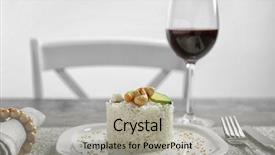  Presentation with rice production - Slide deck enhanced with wine cashew - plate with delicious tasty coconut background and a light gray colored foreground