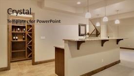  Presentation with cellar - Cool new presentation with wine cellar - basement bar area backdrop and a coral colored foreground