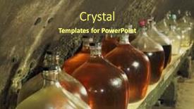  Presentation with czech republic - Audience pleasing slides consisting of wine-cellar-czech-republic backdrop and a tawny brown colored foreground