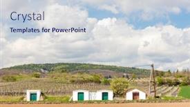  Presentation with cellar - Theme enhanced with wine-cellar-near-retz-austria background and a lemonade colored foreground