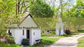  Presentation with czech republic - Presentation design enhanced with wine-cellars-in-brod-nad background and a  colored foreground