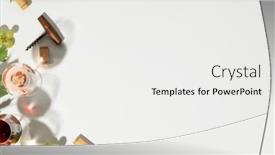  Presentation with minimalistic - PPT theme featuring wine-composition-on-white-background background and a white colored foreground