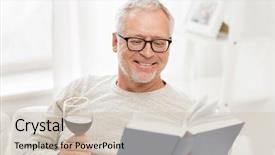  Presentation with wine book - Cool new theme with wine glass reading book backdrop and a  colored foreground