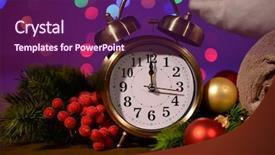  Presentation with alarm - Amazing theme having wooden letters love and heart backdrop and a coral colored foreground