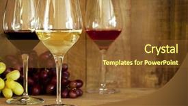  Presentation with grape vine wine grapes - Beautiful presentation design featuring concept of a healthy breakfast crispy homemade granola with nuts and berries with fresh strawberries in a glass portioned cups on a white background are served for breakfast selective focus backdrop and a coral colored foreground