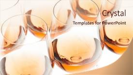  Presentation with wine - Cool new PPT theme with wine glasses with rose wine backdrop and a  colored foreground