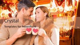  Presentation with wine - Cool new presentation theme with wine punch claret on christmas backdrop and a  colored foreground