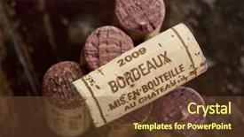  Presentation with region - Slide deck consisting of wine region focus on one background and a tawny brown colored foreground