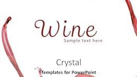  Presentation with wine - Cool new slides with wine-splashes-isolated-on-white backdrop and a white colored foreground