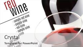  Presentation with wind energy close up portrait - Beautiful PPT theme featuring winery menu project close up backdrop and a light gray colored foreground