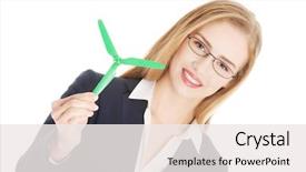  Presentation with beautiful green - Audience pleasing PPT theme consisting of  backdrop and a  colored foreground