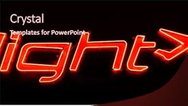  Presentation with 80s era neon lights sign - Presentation having wings badge - neon shining signboard with plane background and a wine colored foreground