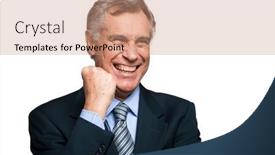  Presentation with achieving goals - Slides having winner-manager-achieving-his-goals background and a coral colored foreground