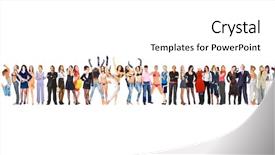 Presentation with concept - Theme having winner people - concept isolated line background and a white colored foreground
