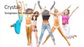  Presentation with winning - Beautiful PPT theme featuring winning idea united colleagues backdrop and a white colored foreground