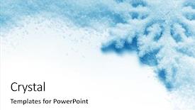  Presentation with winter - Cool new theme with winter background backdrop and a white colored foreground