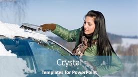  Presentation with windshield - Audience pleasing PPT layouts consisting of sea grass seaweed backdrop and a ocean colored foreground