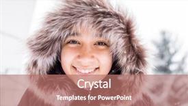  Presentation with eastern - Audience pleasing PPT theme consisting of winter children - beautiful middle eastern girl backdrop and a  colored foreground