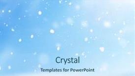  Presentation with falling snow - Slide set enhanced with winter christmas bacground with falling background and a  colored foreground