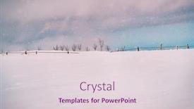  Presentation with fairy tale - PPT layouts having winter-fairy-tale-amazing-landscape background and a lemonade colored foreground