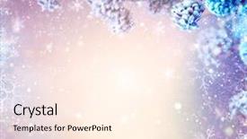  Presentation with design christmas holiday - Presentation theme having snow christmas winter frame background and a cream colored foreground